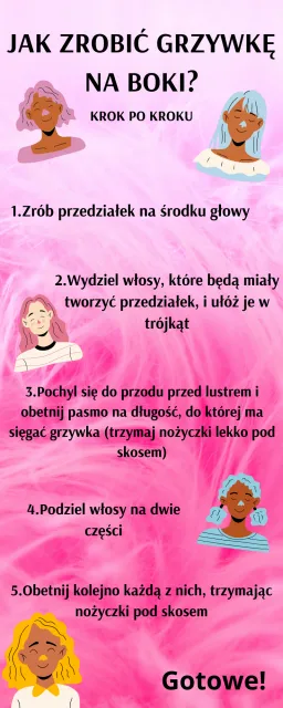 Grzywka na boki – jak ją obciąć i komu pasuje?